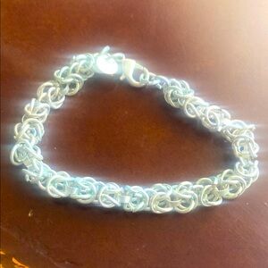 Elegant Silver Chain Bracelet 925